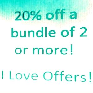 Buy in bundles and get 20% off.
